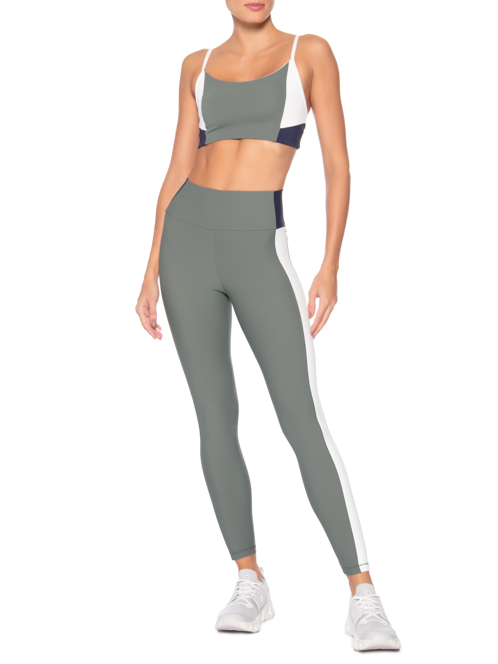 Top Feminino Cinza Hering Sports