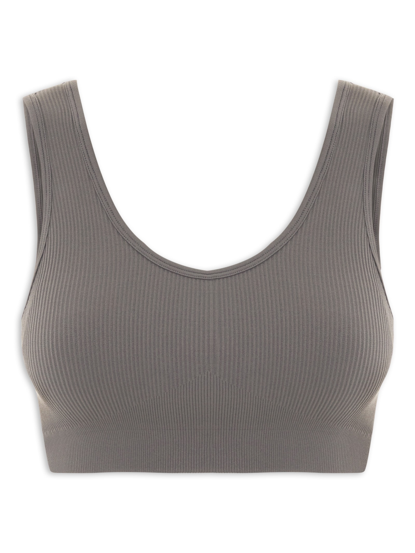 Top Feminino Cinza Hering Sports