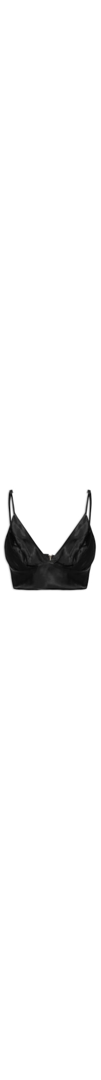 Top Feminino Cropped - Preto