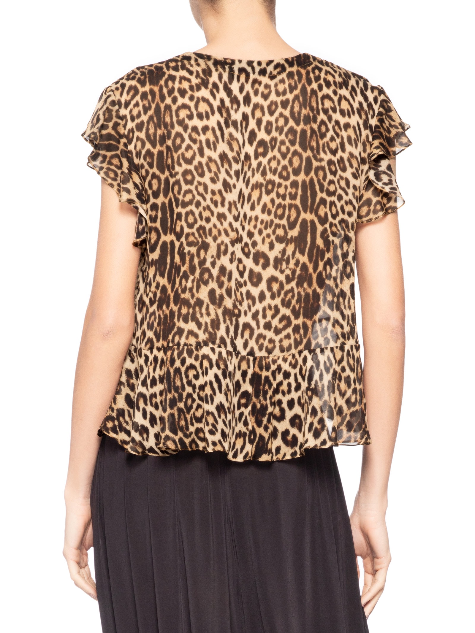 Top Feminino Dani Onça Clássica – Marrom Animale