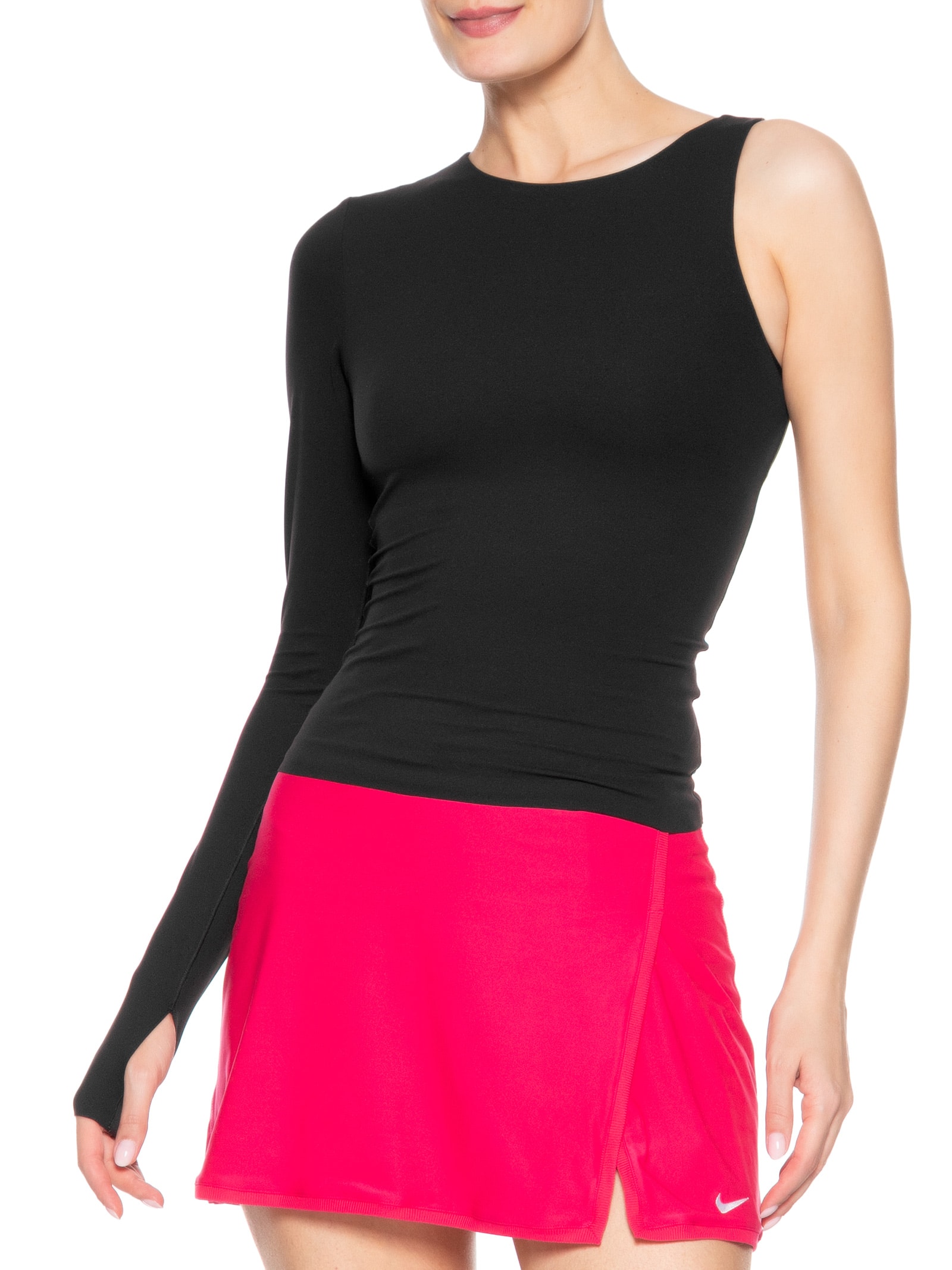 Top Feminino Dri-Fit Zenvy Preto Nike