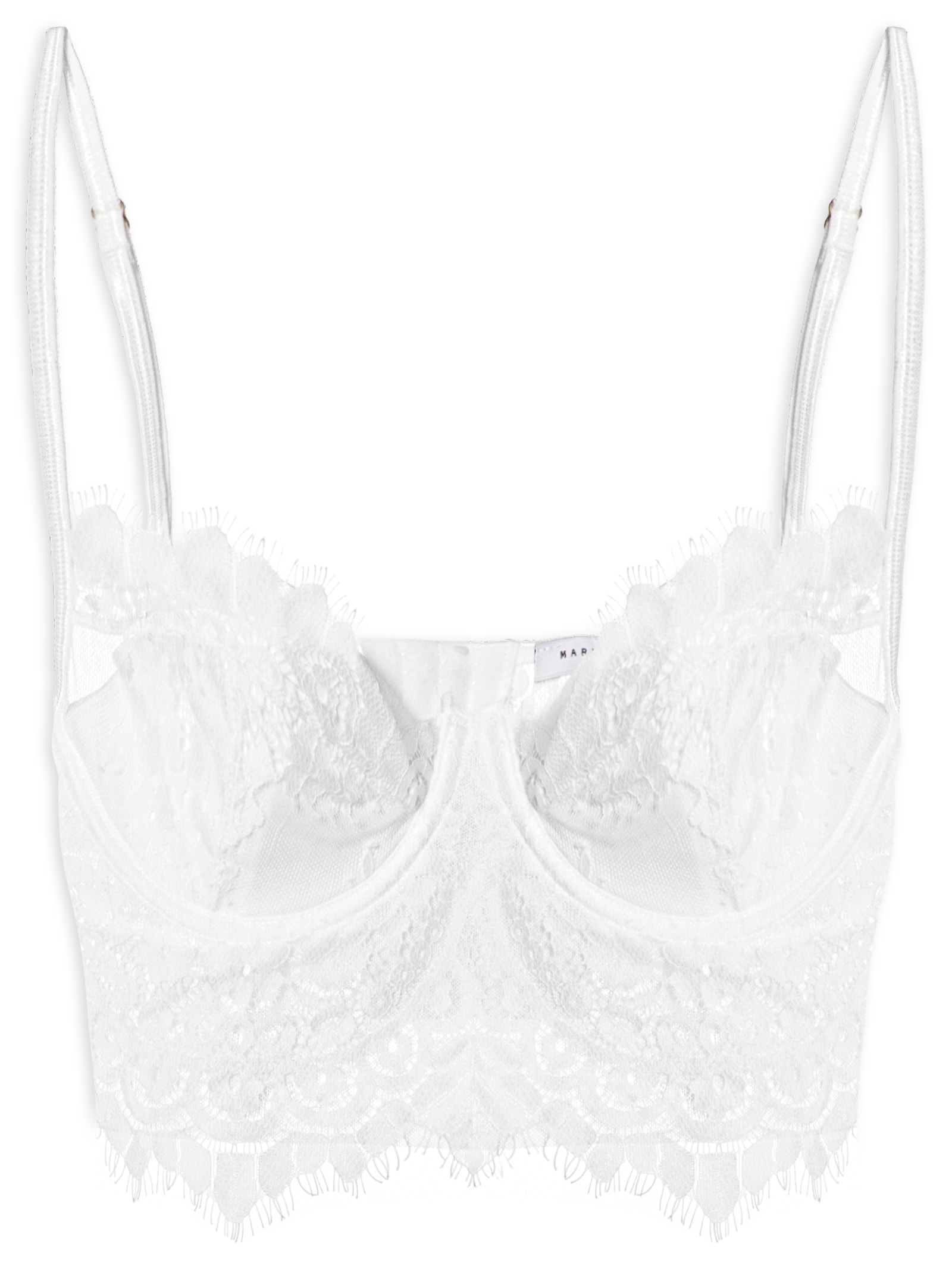 Top Feminino Em Renda Branco Market 33