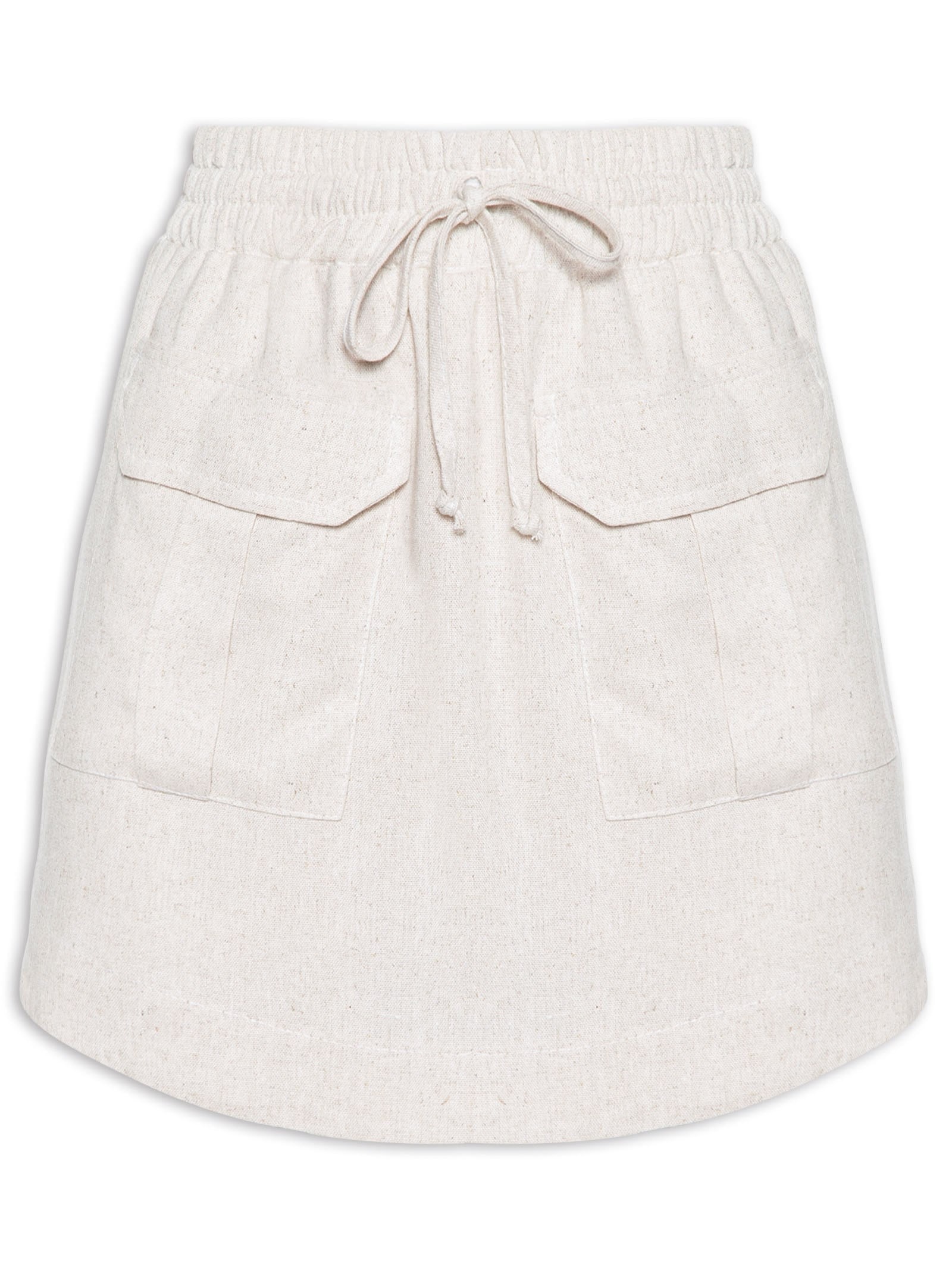 Top Feminino Em Tricot Bege  Oh Boy!