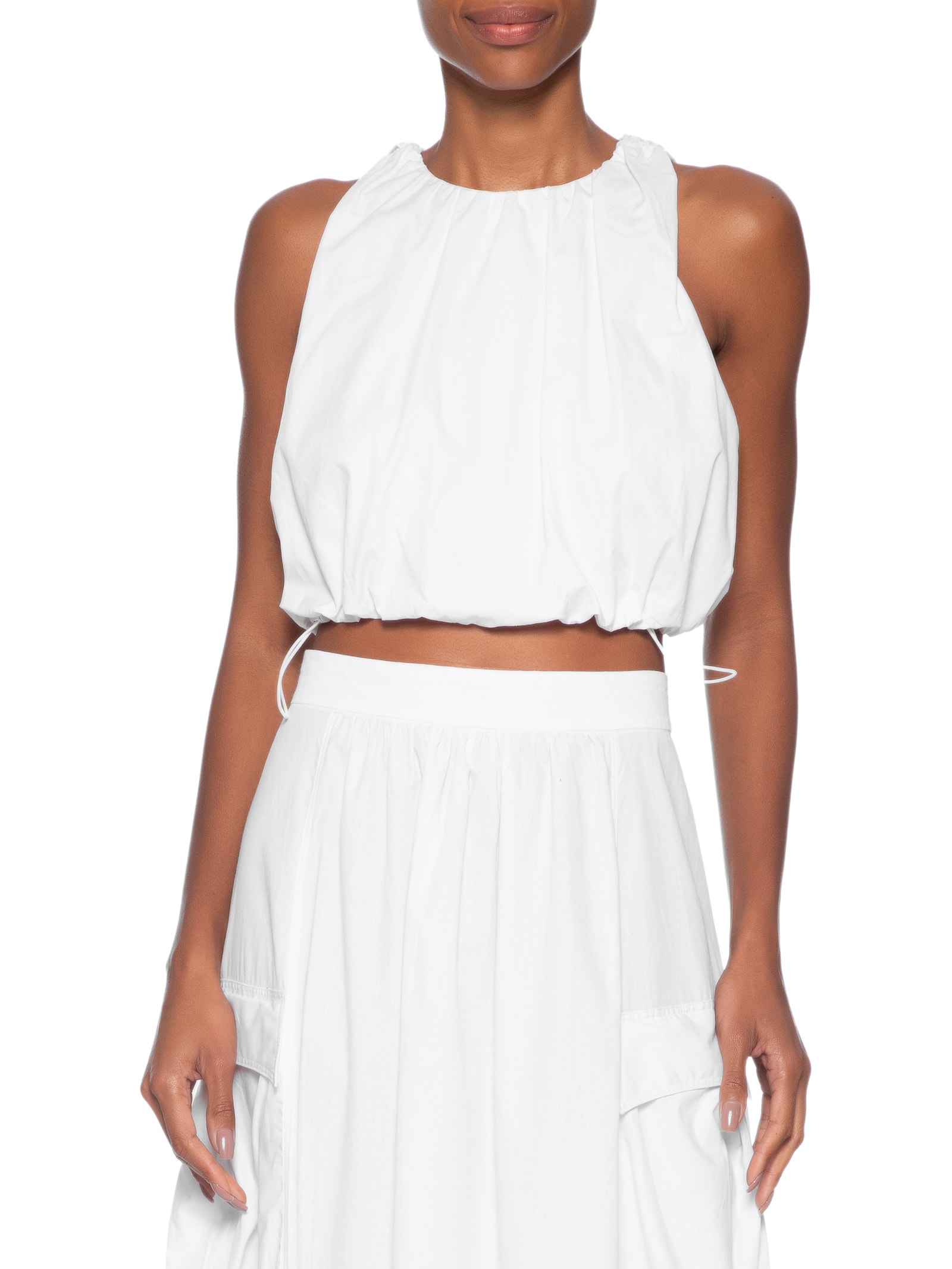 Top Feminino  Esportivo Branco Animale