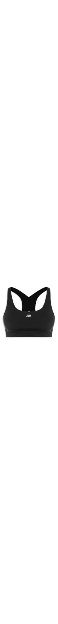 Top Feminino Essentials Run - Preto