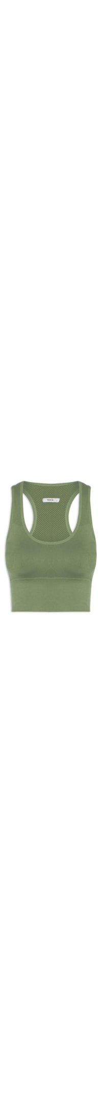 Top Feminino Fitness Com Bojo Removível - Verde
