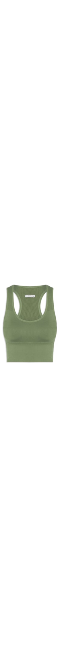 Top Feminino Fitness Com Bojo Removível - Verde