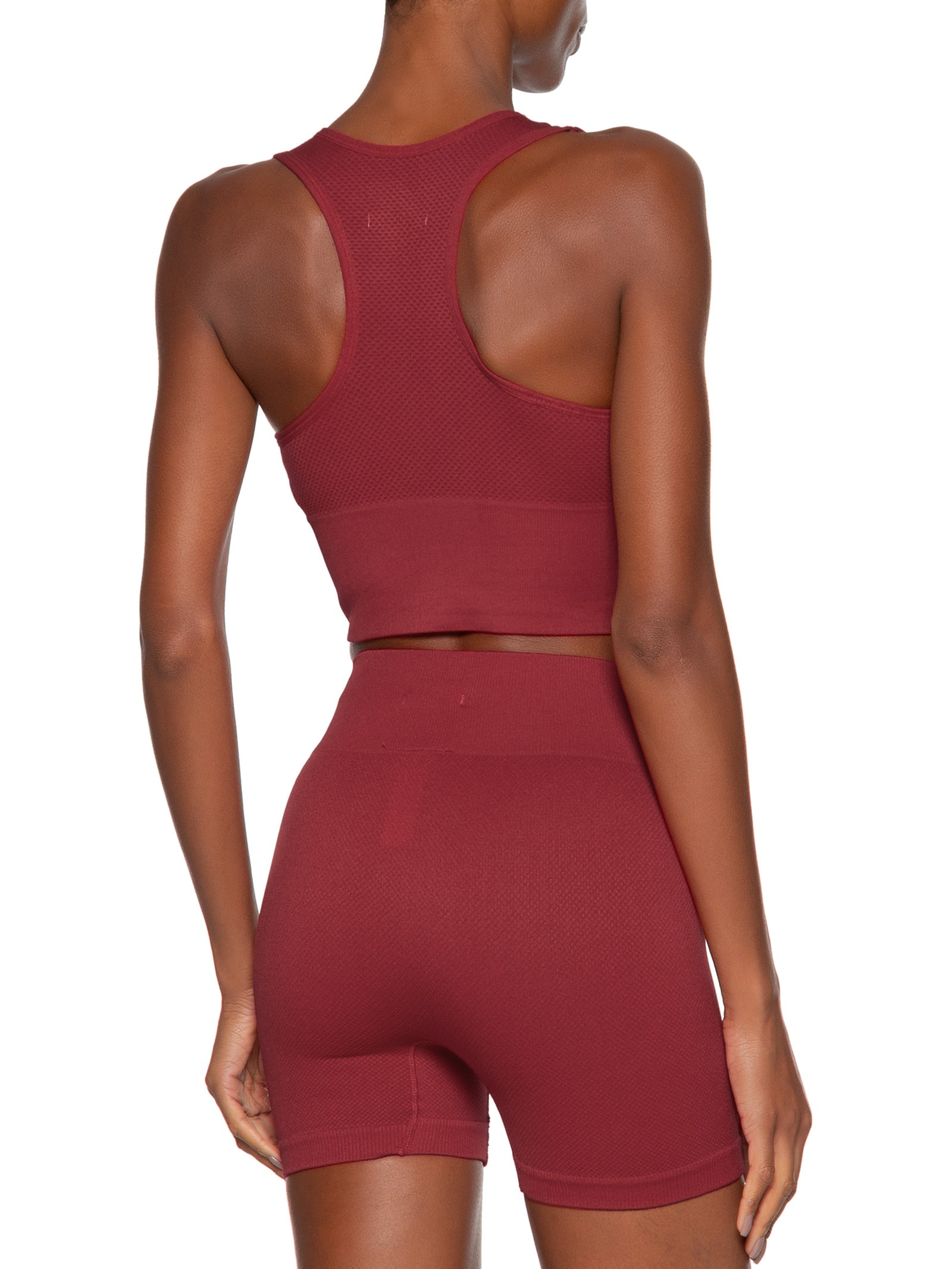 Top Feminino Fitness Com Bojo Removível Vermelho Basiq