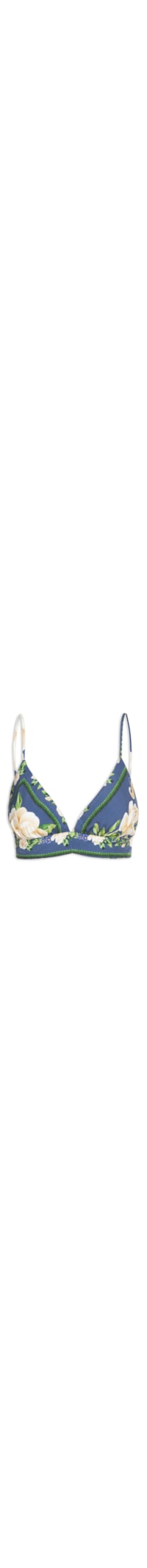 Top Feminino Flor Celeste - Azul