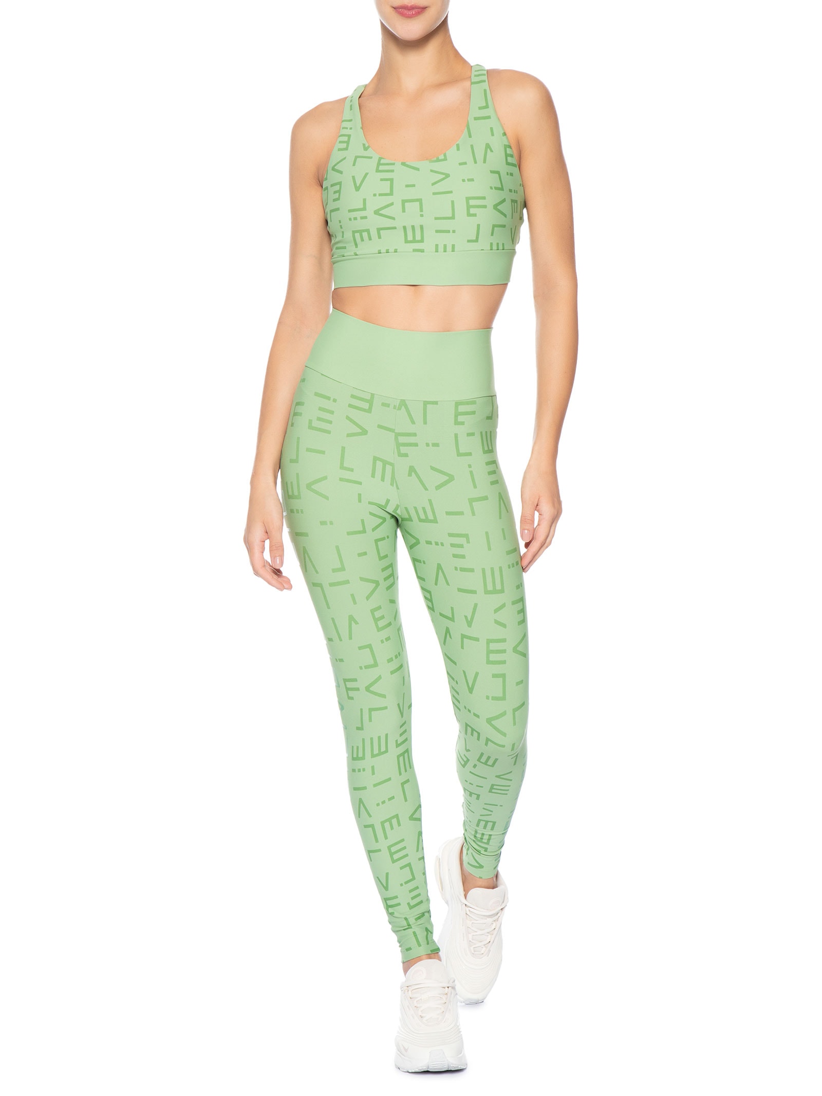Top Feminino Icon Verde Live!