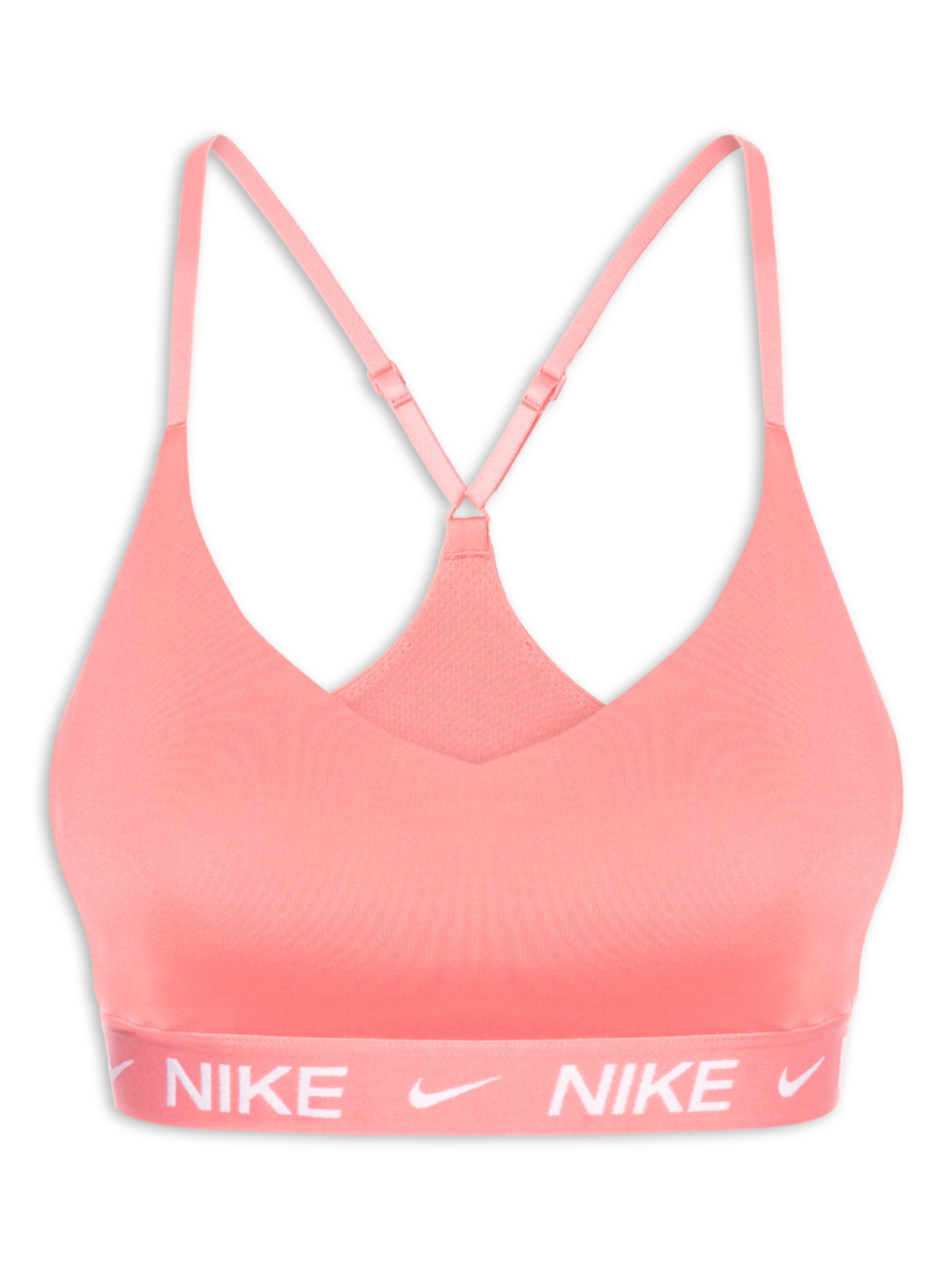 Top Feminino Indy Laranja Nike