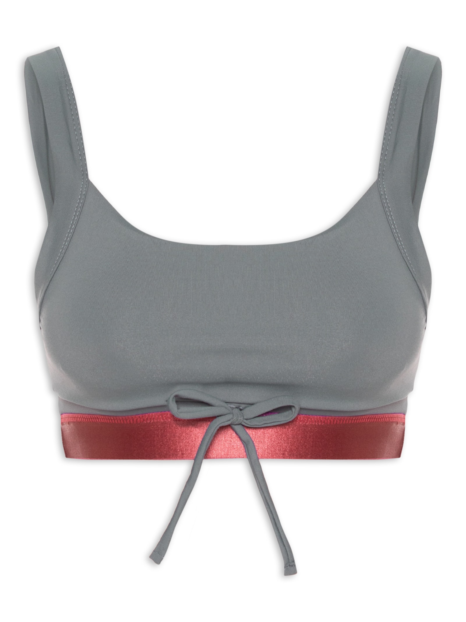 Top Feminino Infinisoft Cinza Lauf