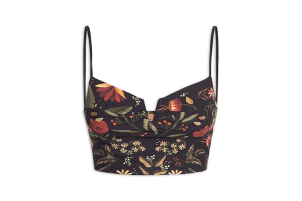 Top Feminino Inverno Tropical - Preto