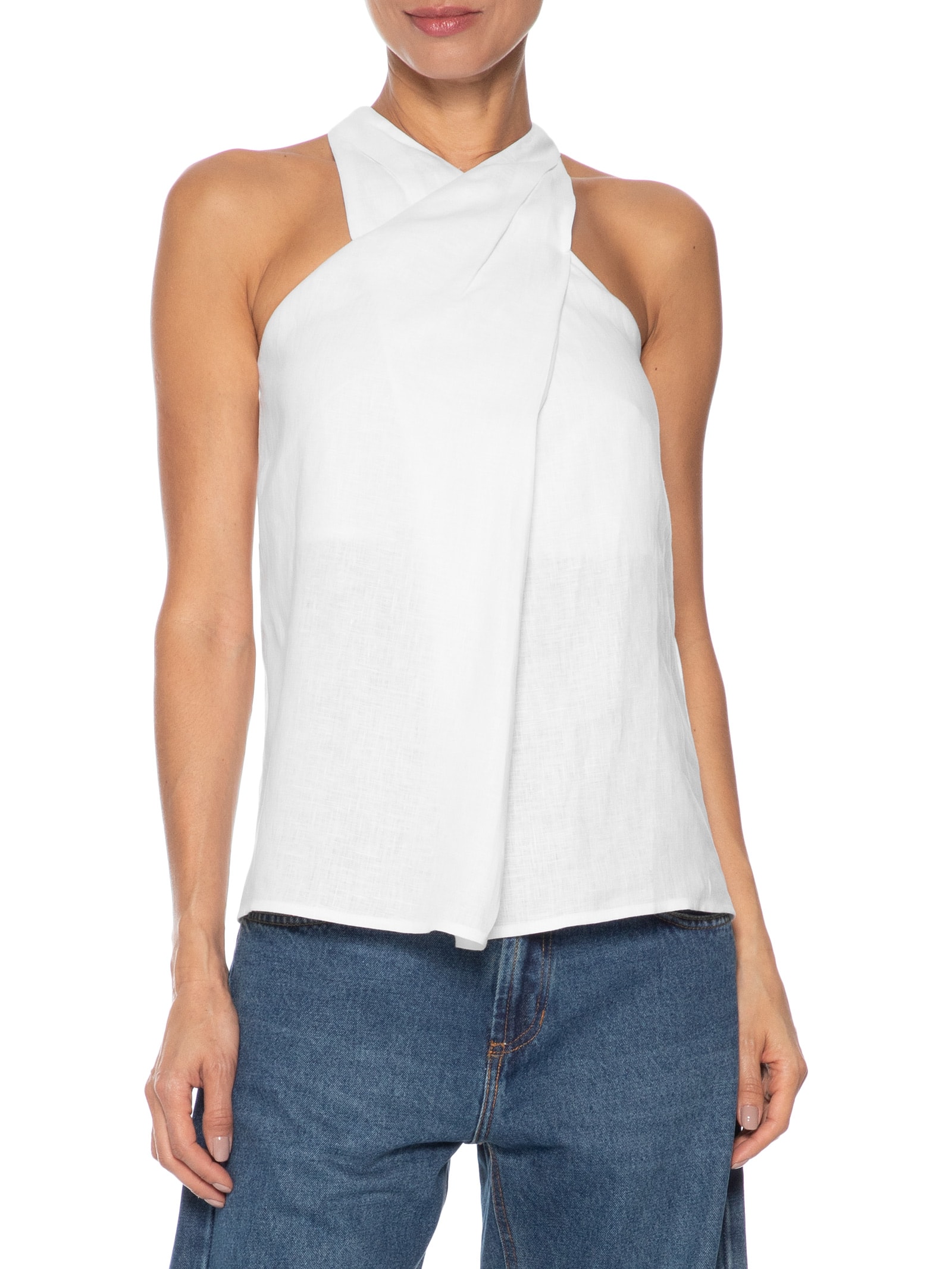 Top Feminino Joyce Branco Le Lis