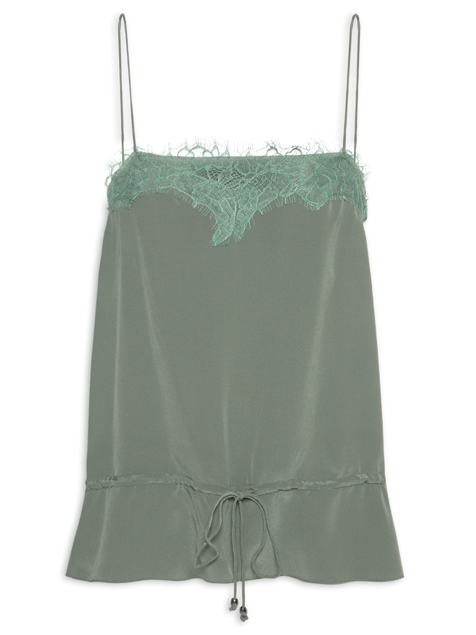Top Feminino Laura Thyme – Verde Animale
