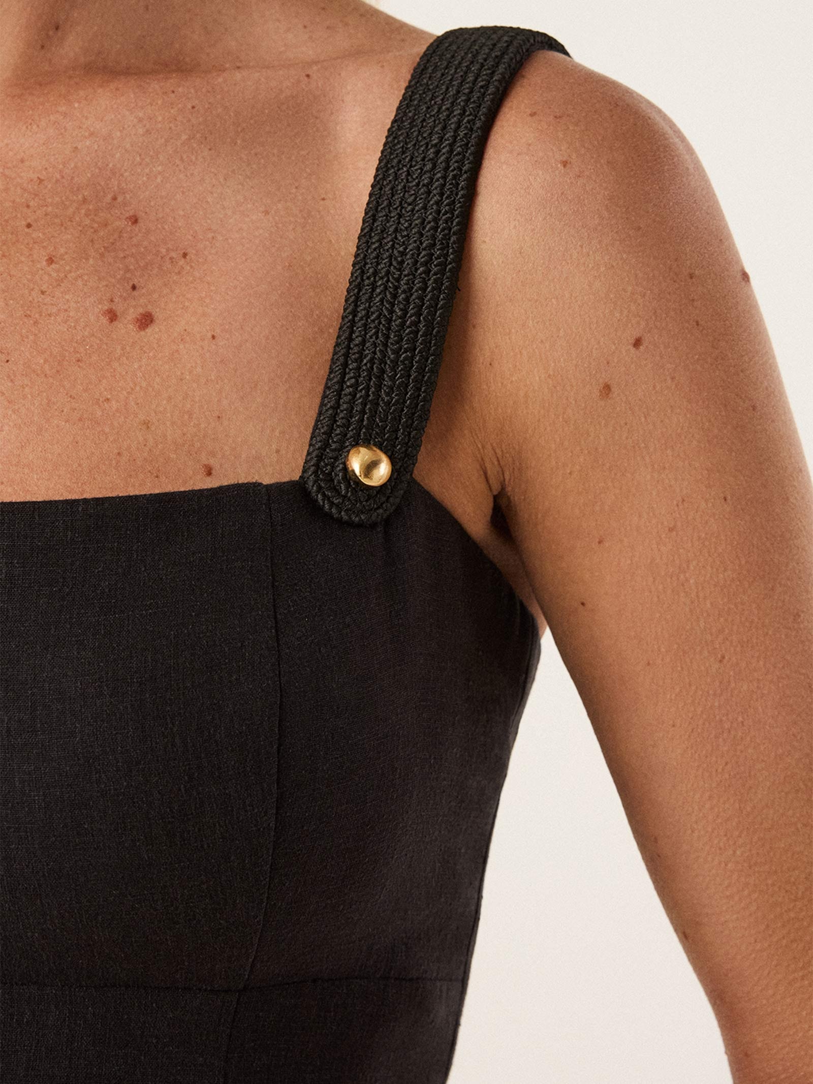 Top Feminino Lian detalhe Preto Vix