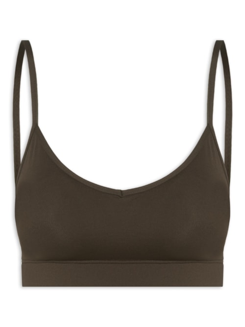 Top Feminino - Marrom