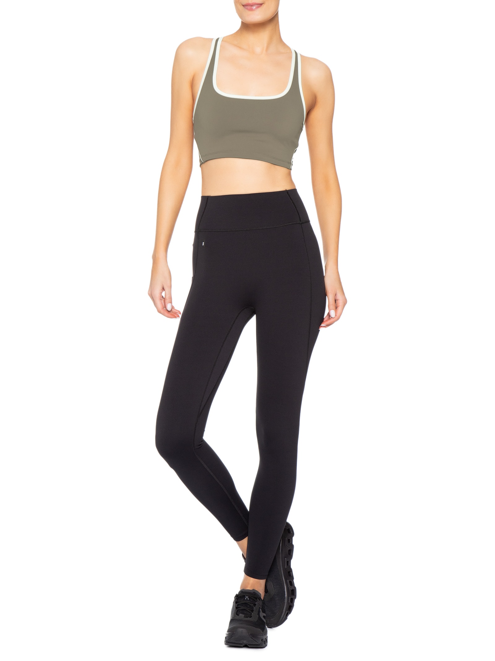 Top Feminino Marrom Hering Sports