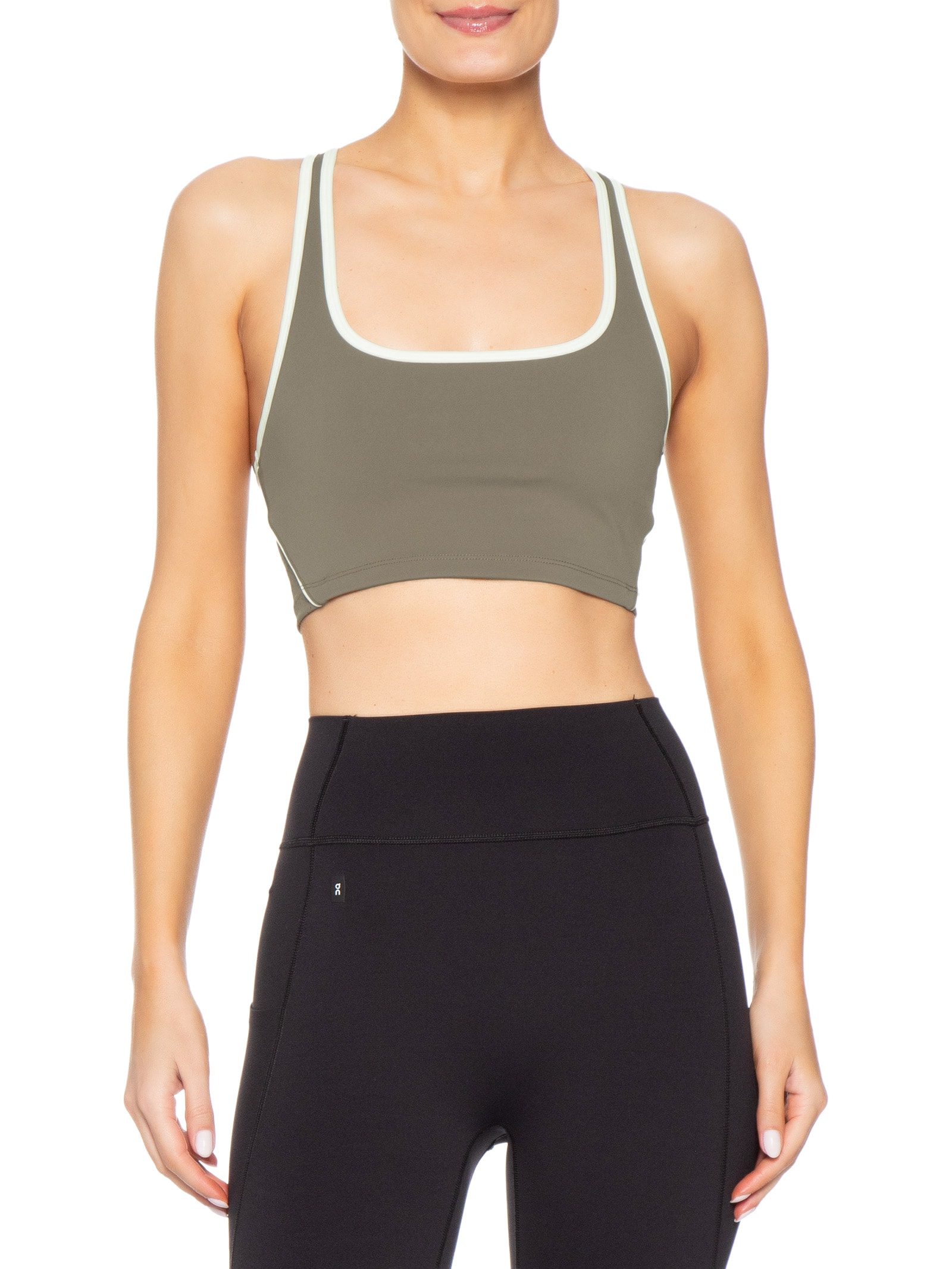 Top Feminino Marrom Hering Sports