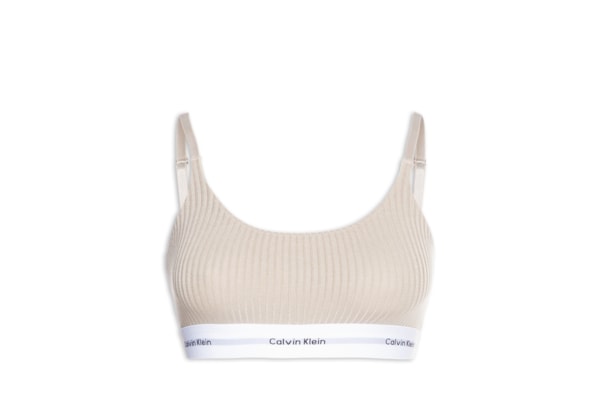Top Feminino Modal Lace Modern Logo – Bege
