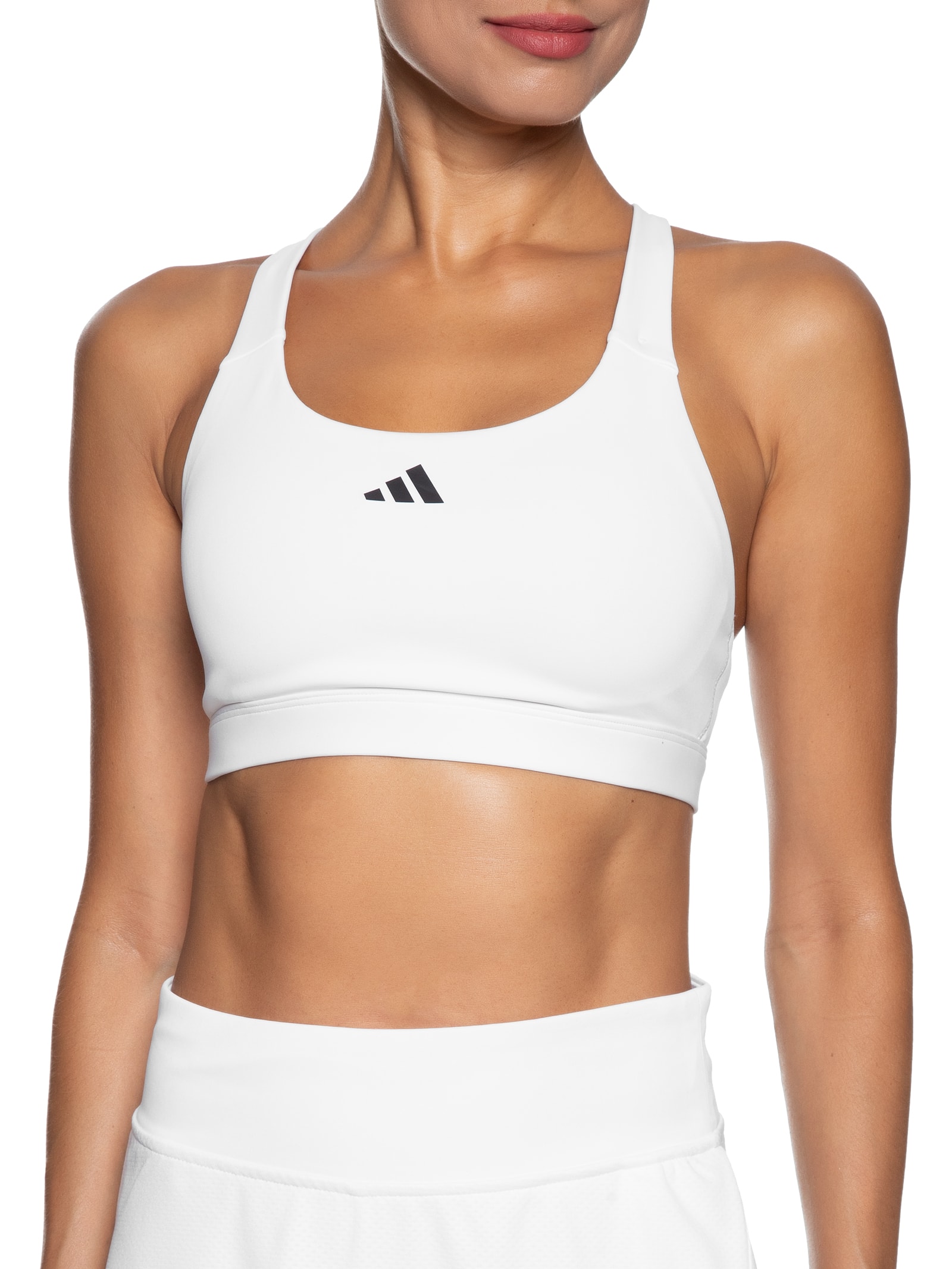 Top Feminino Move Suporte Alto - Adidas - Branco