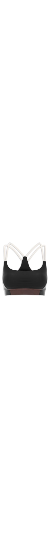 Top Feminino Nadador Liso - Preto