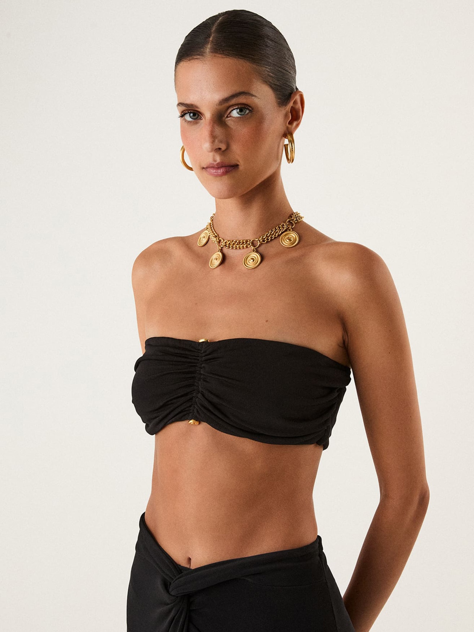 Top Feminino Nayana Det Preto Vix