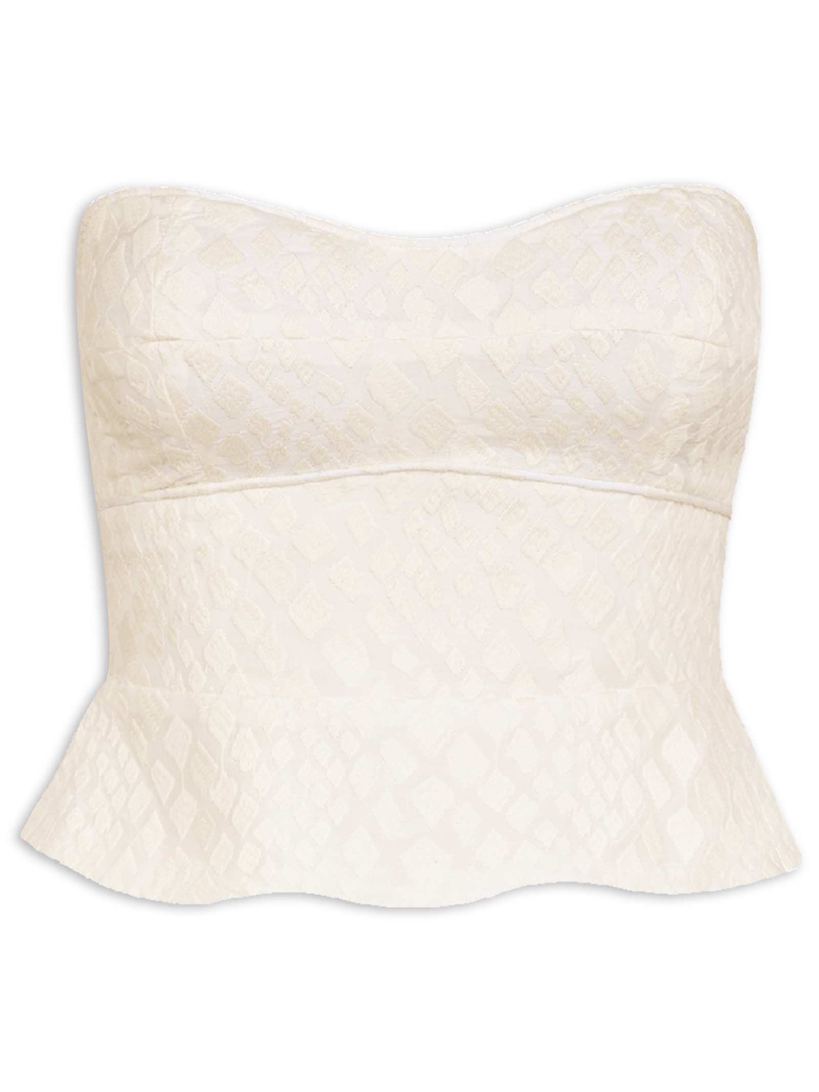 Top Feminino Naylah – Off White Vix