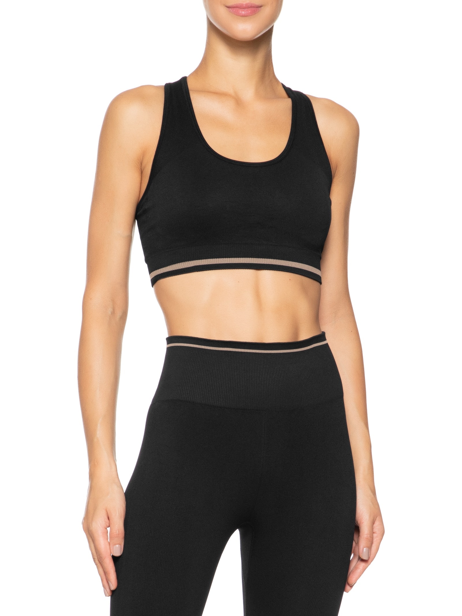 Top Feminino Preto Hering Sports