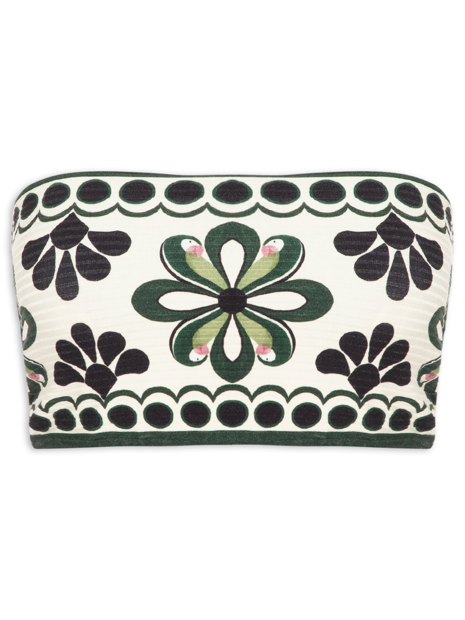 Top Feminino Reto Double Florara – Preto Farm
