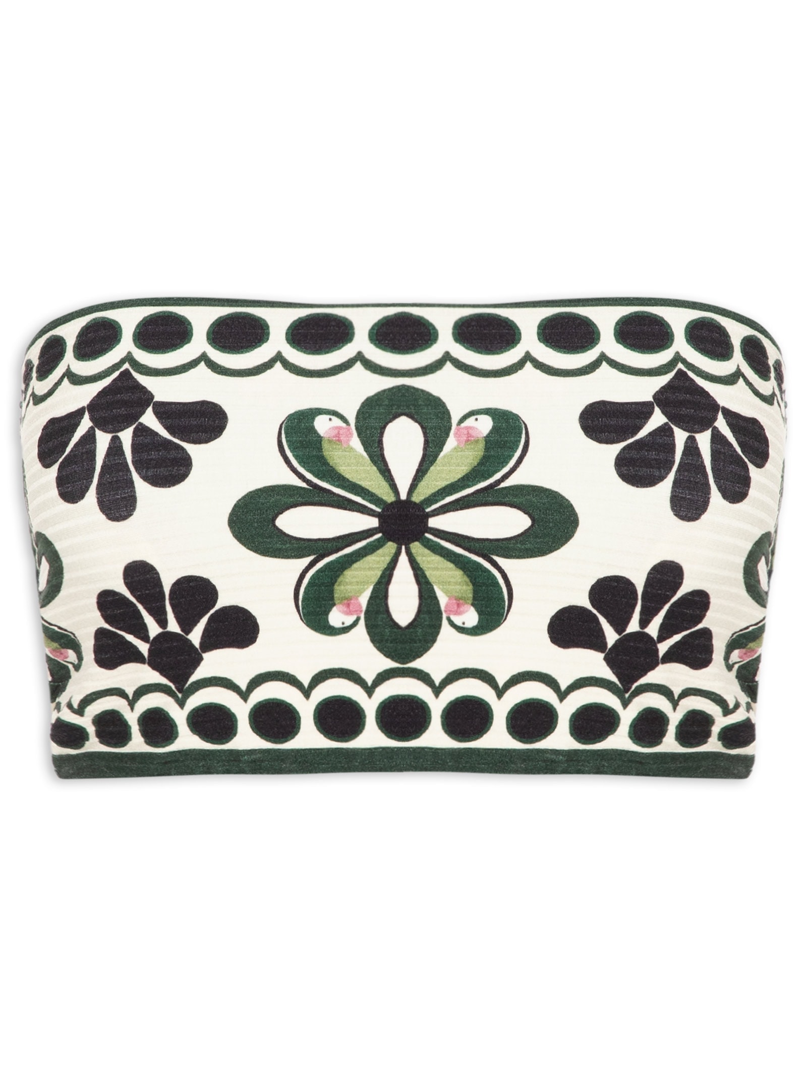 Top Feminino Reto Double Florara – Preto Farm