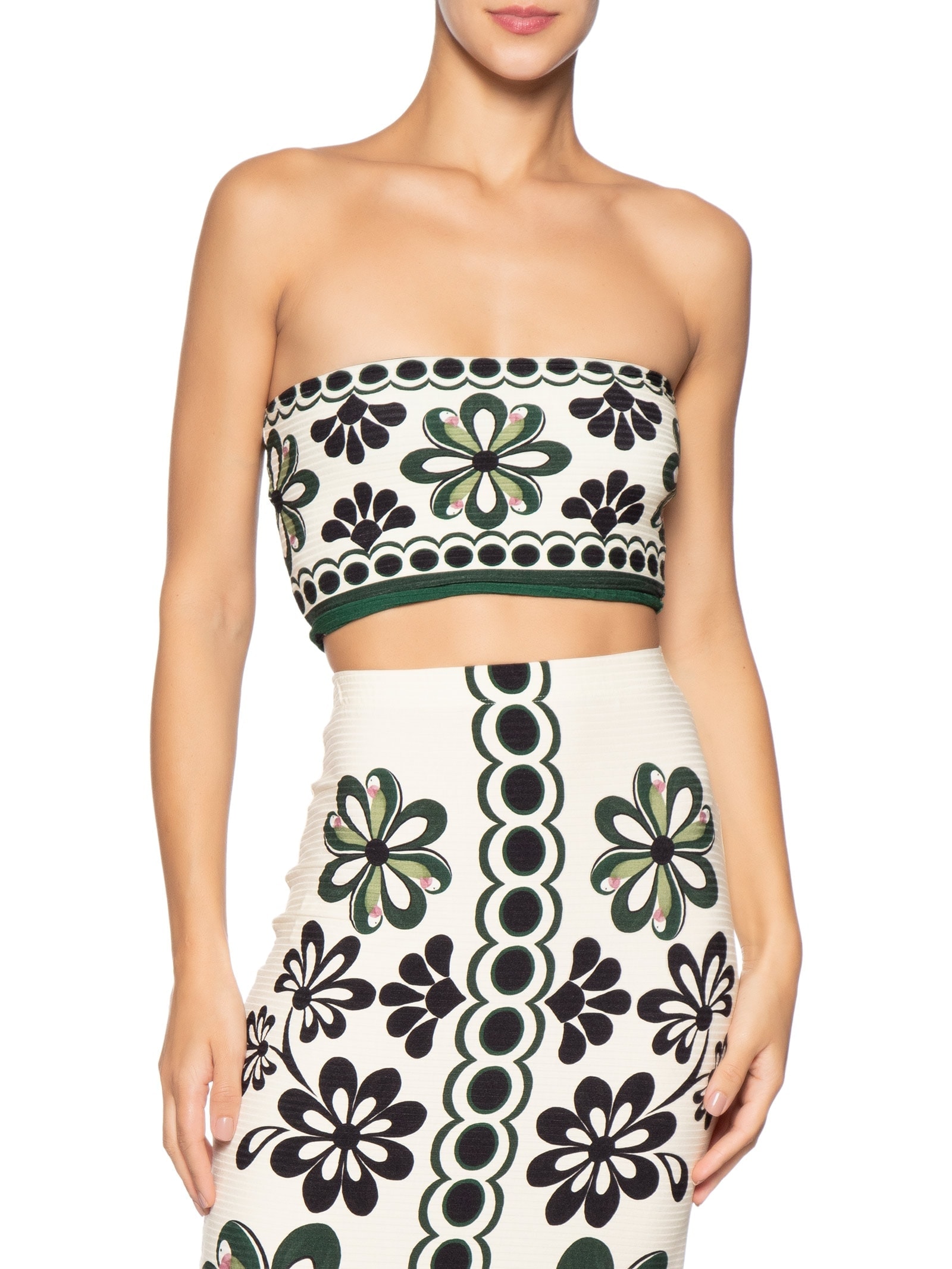 Top Feminino Reto Double Florara – Preto Farm