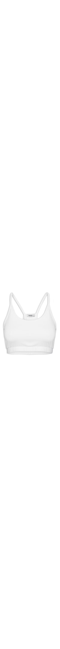 Top Feminino Reto Liso - Branco