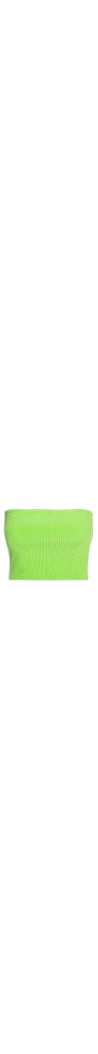 Top Feminino Reto Tricot - Verde