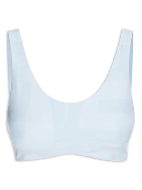 Top Feminino Reversible Maxi - Azul