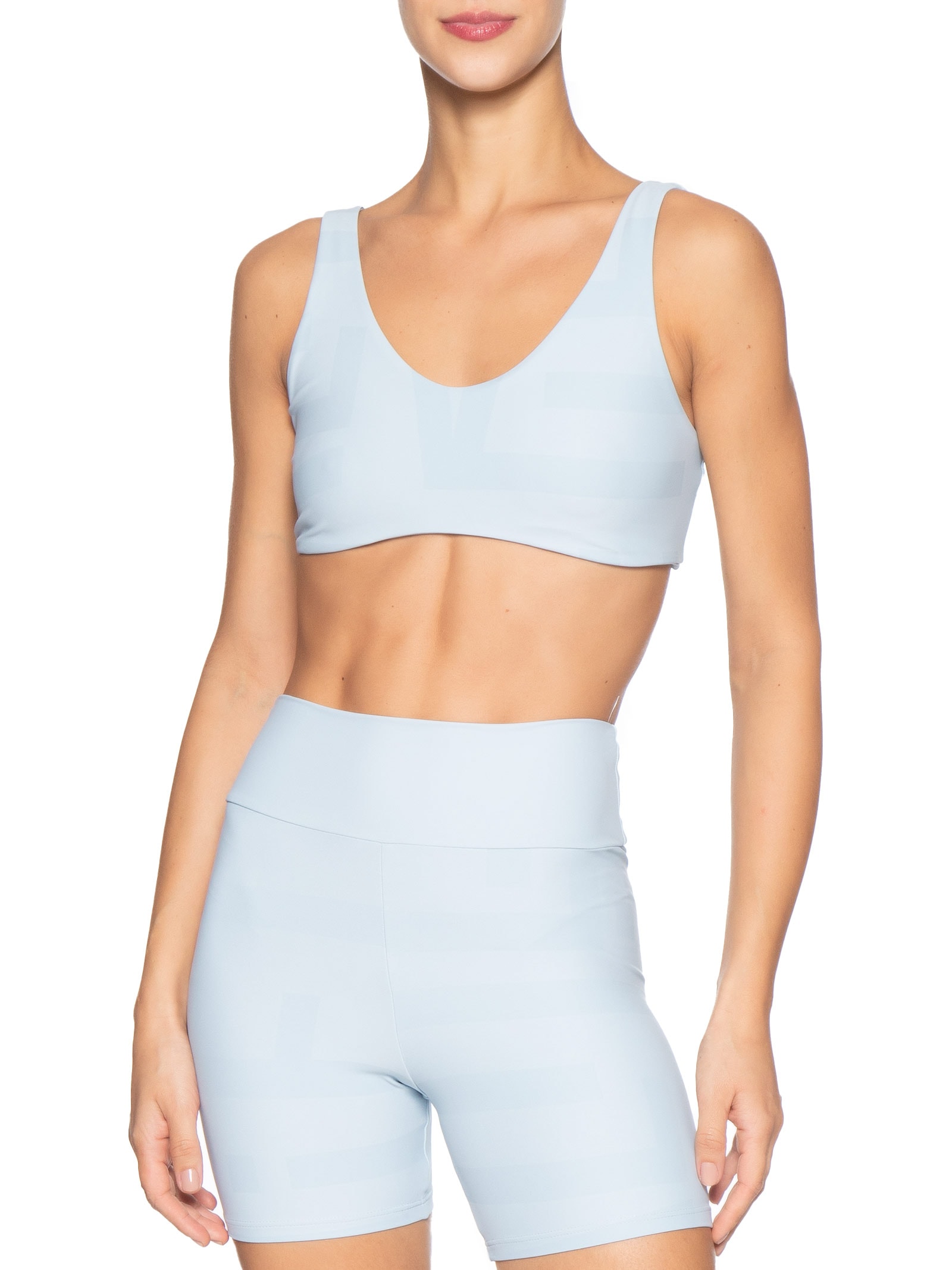 Top Feminino Reversible Maxi Azul Live!