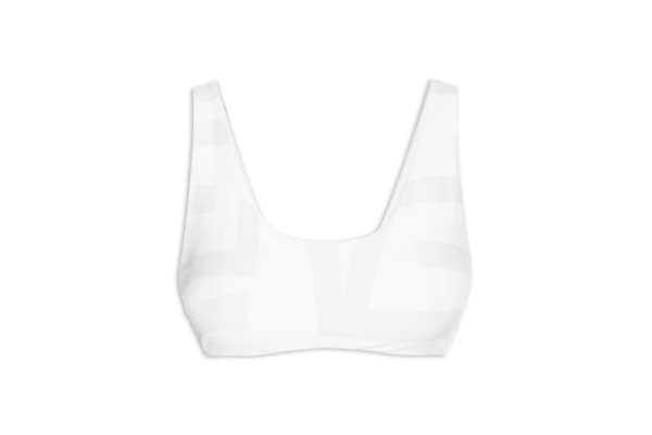 Top Feminino Reversible Maxi - Branco