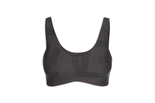 Top Feminino Reversible Maxi - Marrom