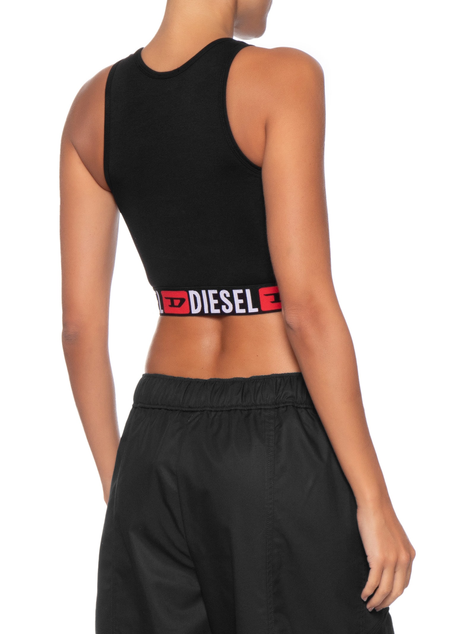 Top Feminino Sandra-D-Core Tank Preto Diesel
