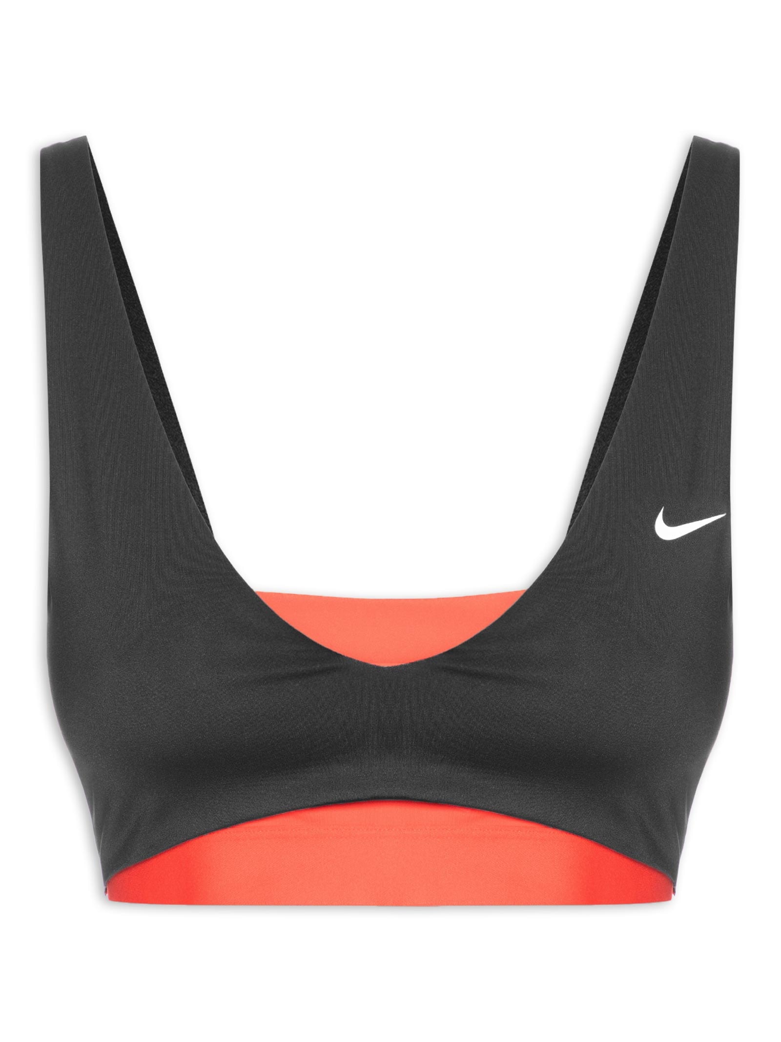 Top Feminino Sculpt Strappy Bra Spd Preto Nike