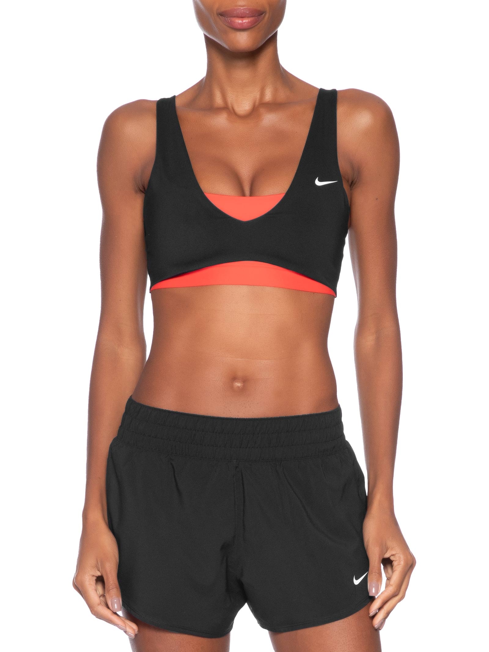 Top Feminino Sculpt Strappy Bra Spd Preto Nike