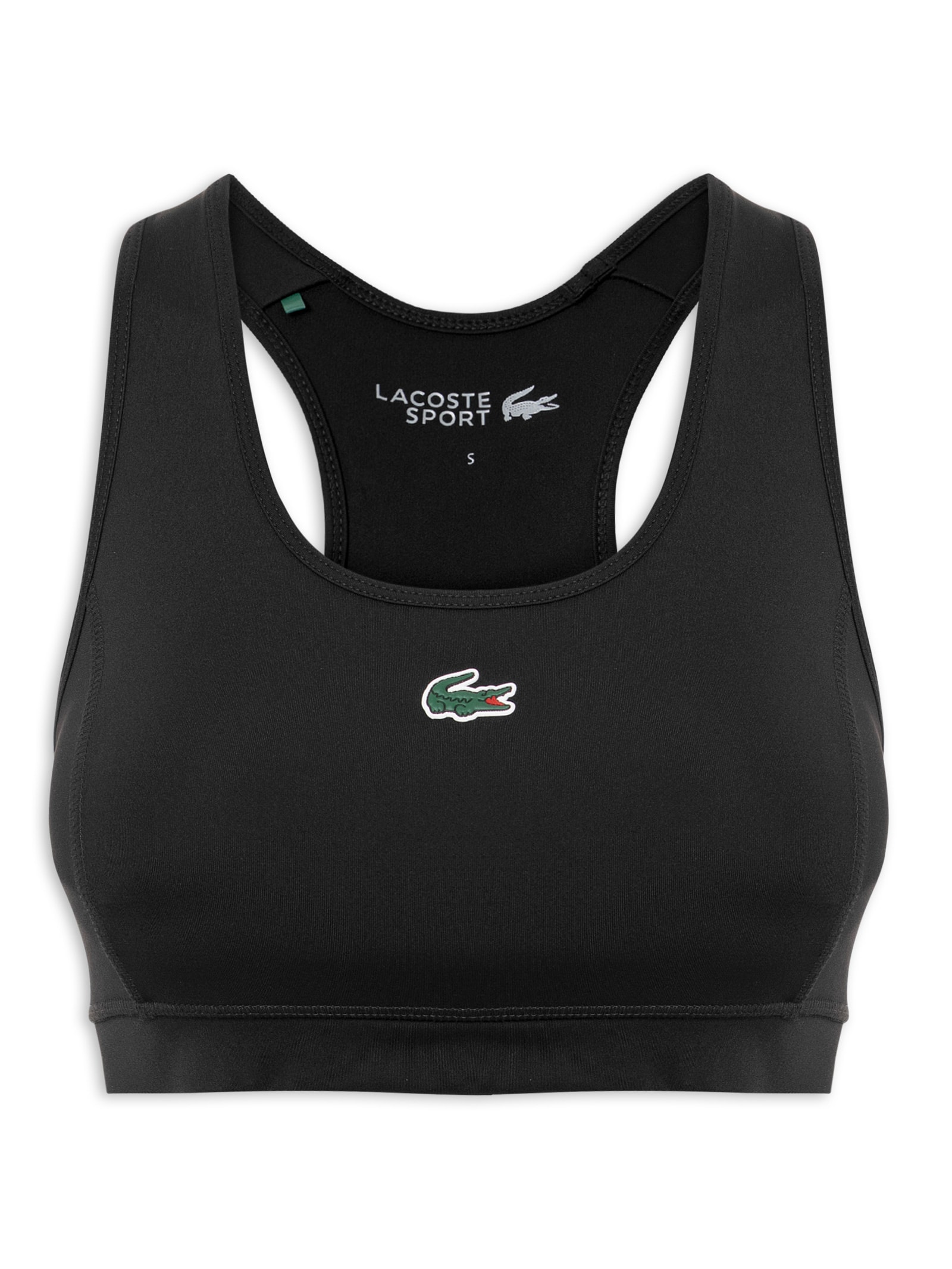 Top Feminino Sport Specials Core Essentials Preto Lacoste