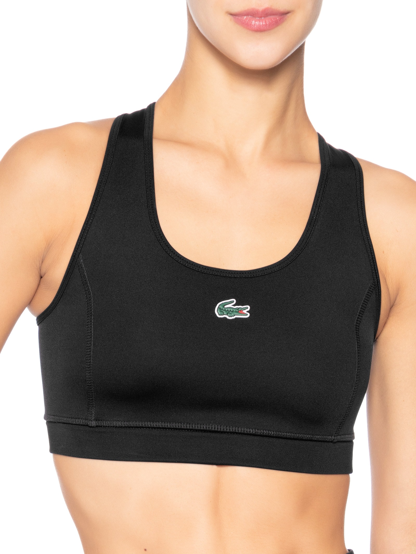 Top Feminino Sport Specials Core Essentials Preto Lacoste