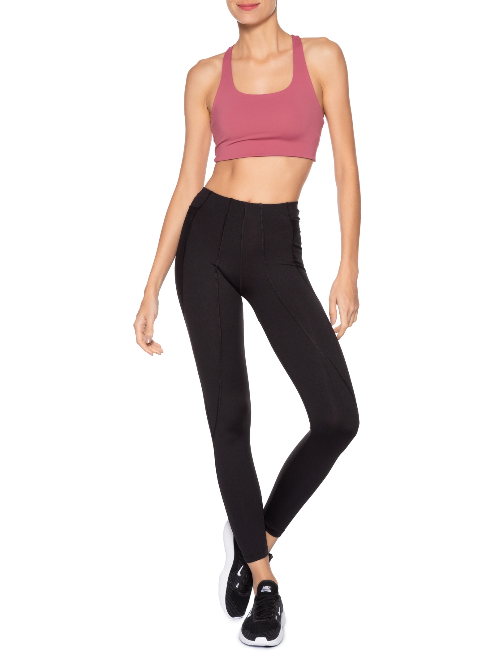 Top Feminino Sportswear Rosa Hering Sports