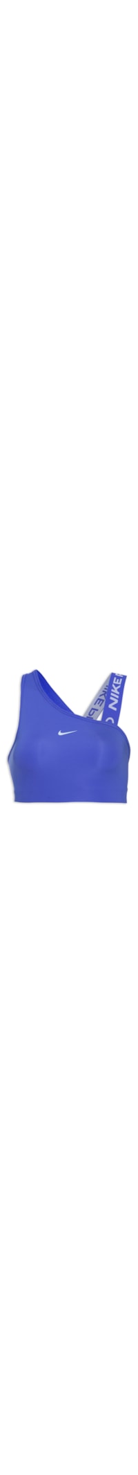 Top Feminino Swoosh Asymmetric - Azul
