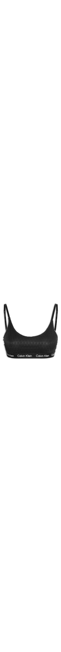 Top Feminino Tule Geométrico – Preto