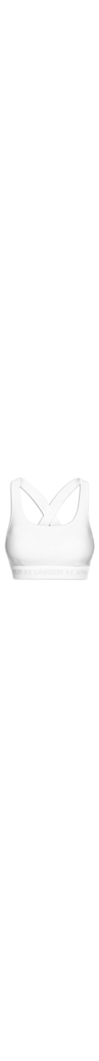 Top Feminino Ua Crossback Mid Bra - Branco
