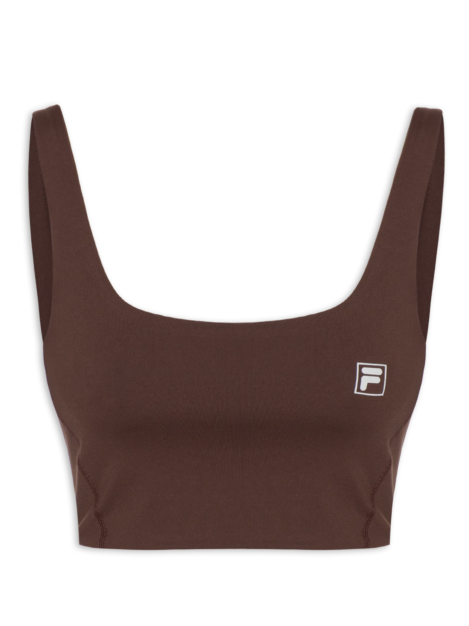 Top Fila Touch Gym Marrom Fila