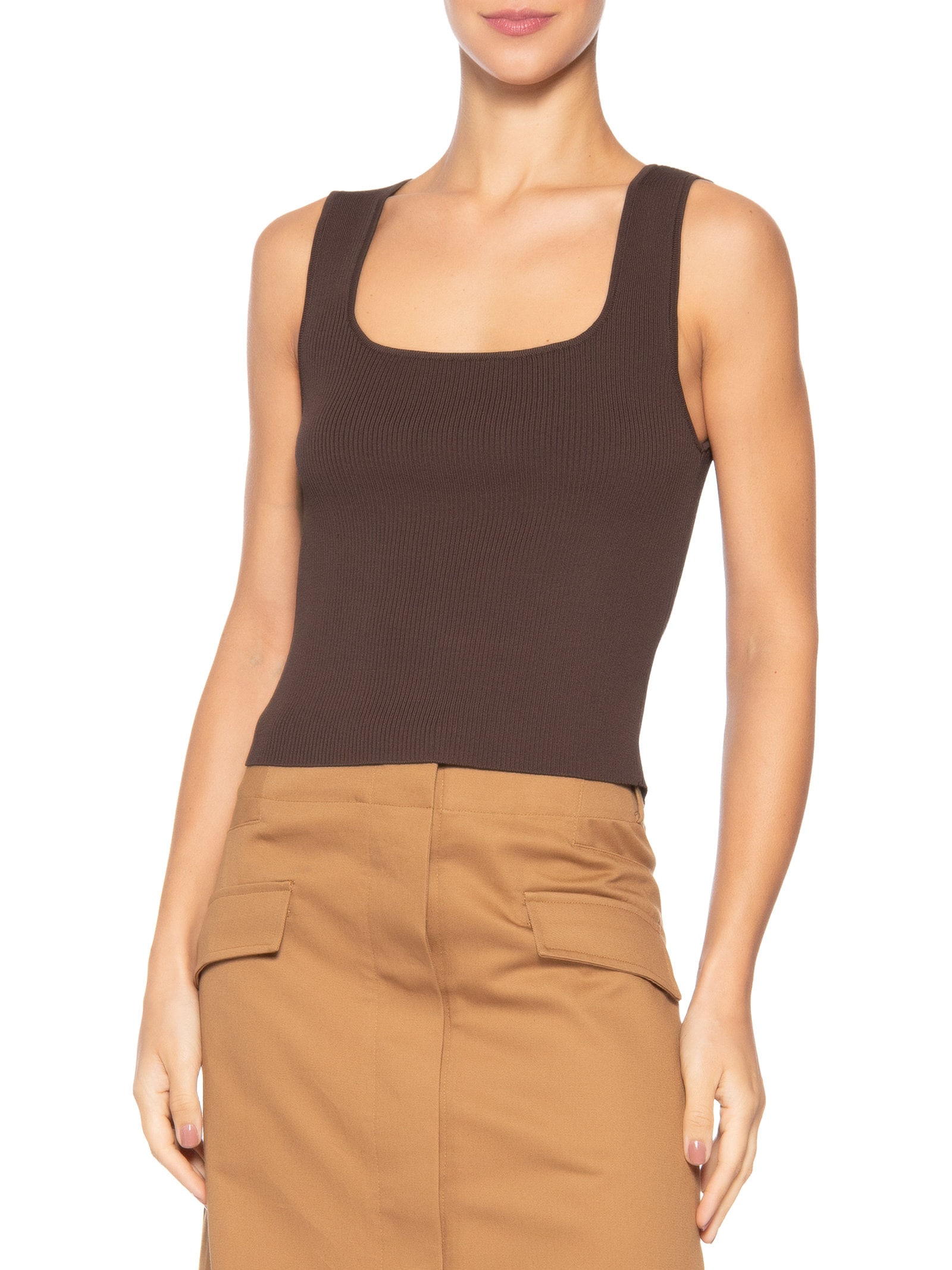 Top Filó III Marrom Le Lis