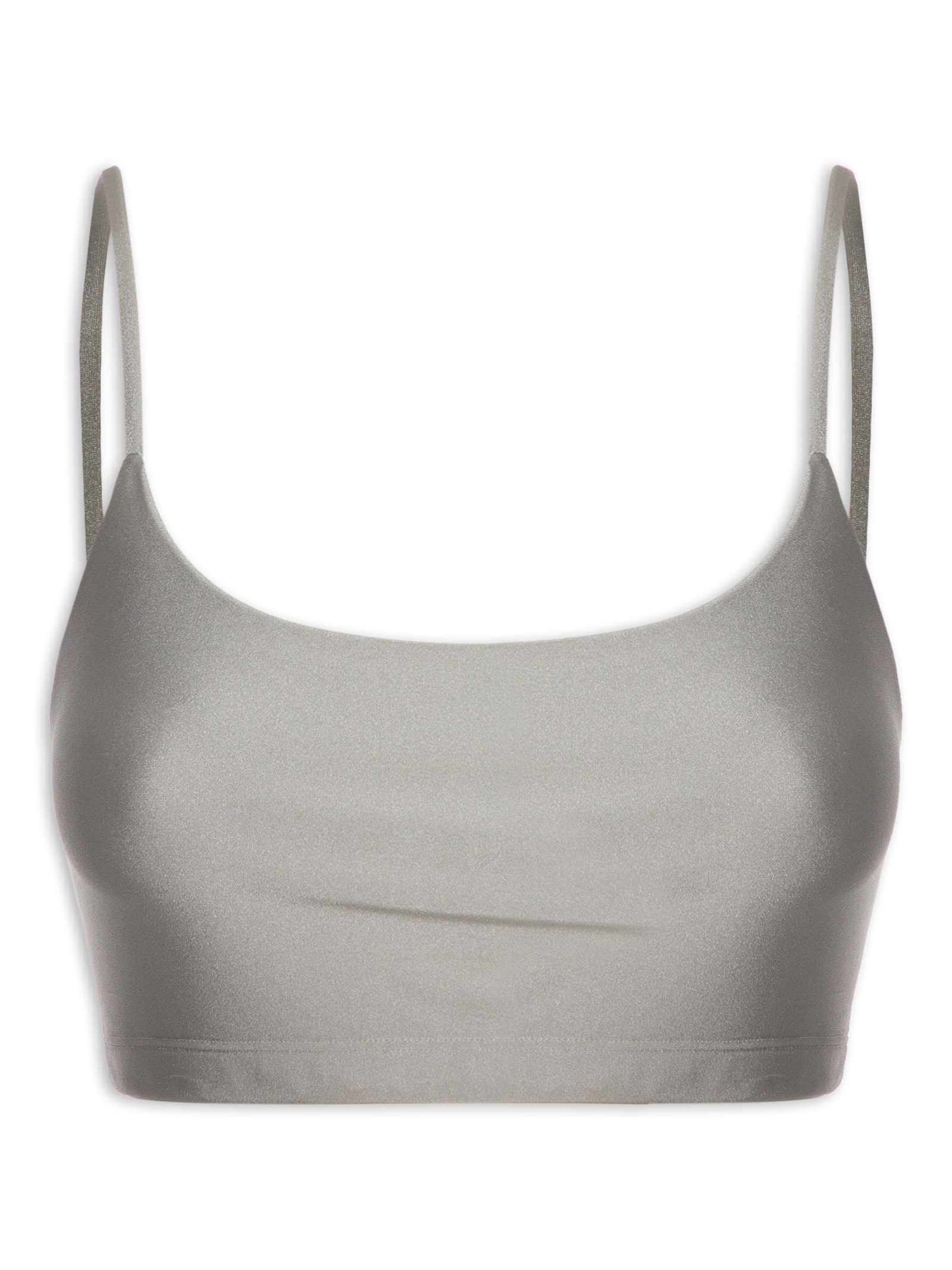 Top Fitness Alça Fina Prata Lakshimi Yogini